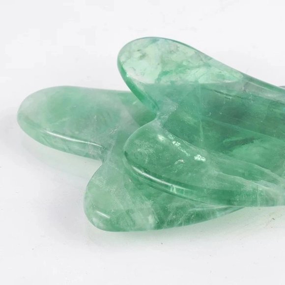 Green Fluorite Gua Sha Tool - Picture 3 of 5